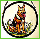 German Shepherd - Roundelette