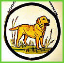 Golden Labrador - Roundelette