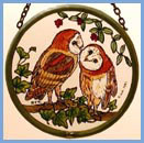 Barn Owls - 4" Roundel