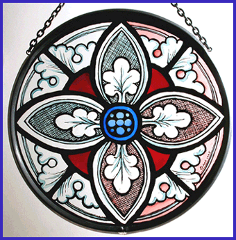 Canterbury Cathedral - Grisaille Motif