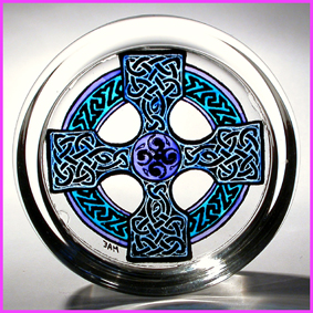 Celtic Cross - Blue