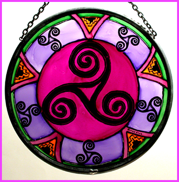 Celtic Swirls and Triskeles