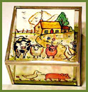 Farm Animals - mirror box