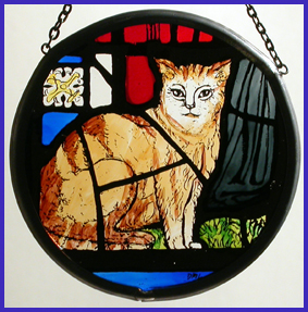 Norwich Cathedral - Julian's Cat