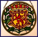 Lion and Thistle - Roundel