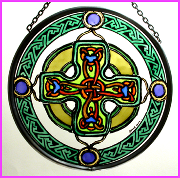 Green Manx Cross