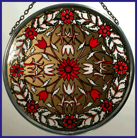 William Morris - Decorative Art - Red Persian Motif