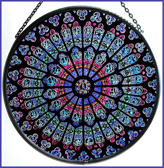 Notre Dame Cathedral - North Rose Window 