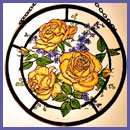 Peace Rose Roundel