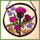 Scottish Flowers - Roundelette
