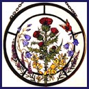 Scottish Flowers - Roundel