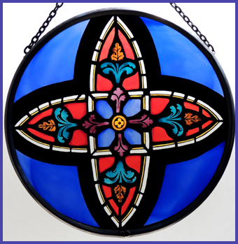 La Sainte Chapelle - Decorative Cross Motif