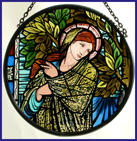 William Morris/Burne-Jones - The Annunciation Window, Winchester Cathedral