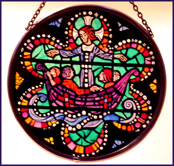 'Washington National Cathedral - Christ on the Sea of Galilee'