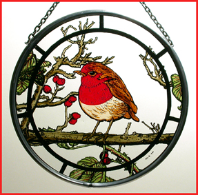 Fat Robin - 6" Roundel