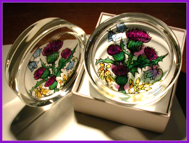 SCOTTISH DESIGN PAPERWEIGHTS