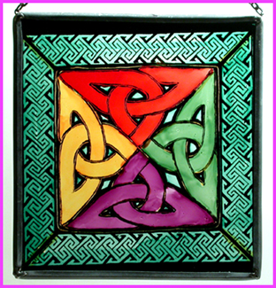 Panel - Square of Triskeles