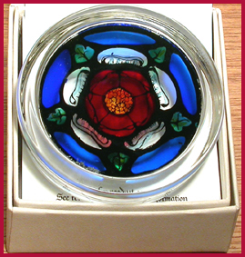 Heritage - Tudor Rose from Windsor Castle, St. George's Chapel 