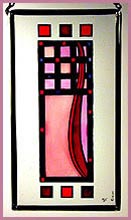 New Hill House Pink - Small Panel