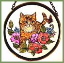 Kittens & Roses - 4" Roundel