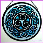Breton Triskele - Blue 6