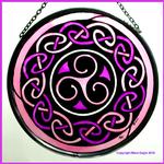 Breton Triskele - Pink 6